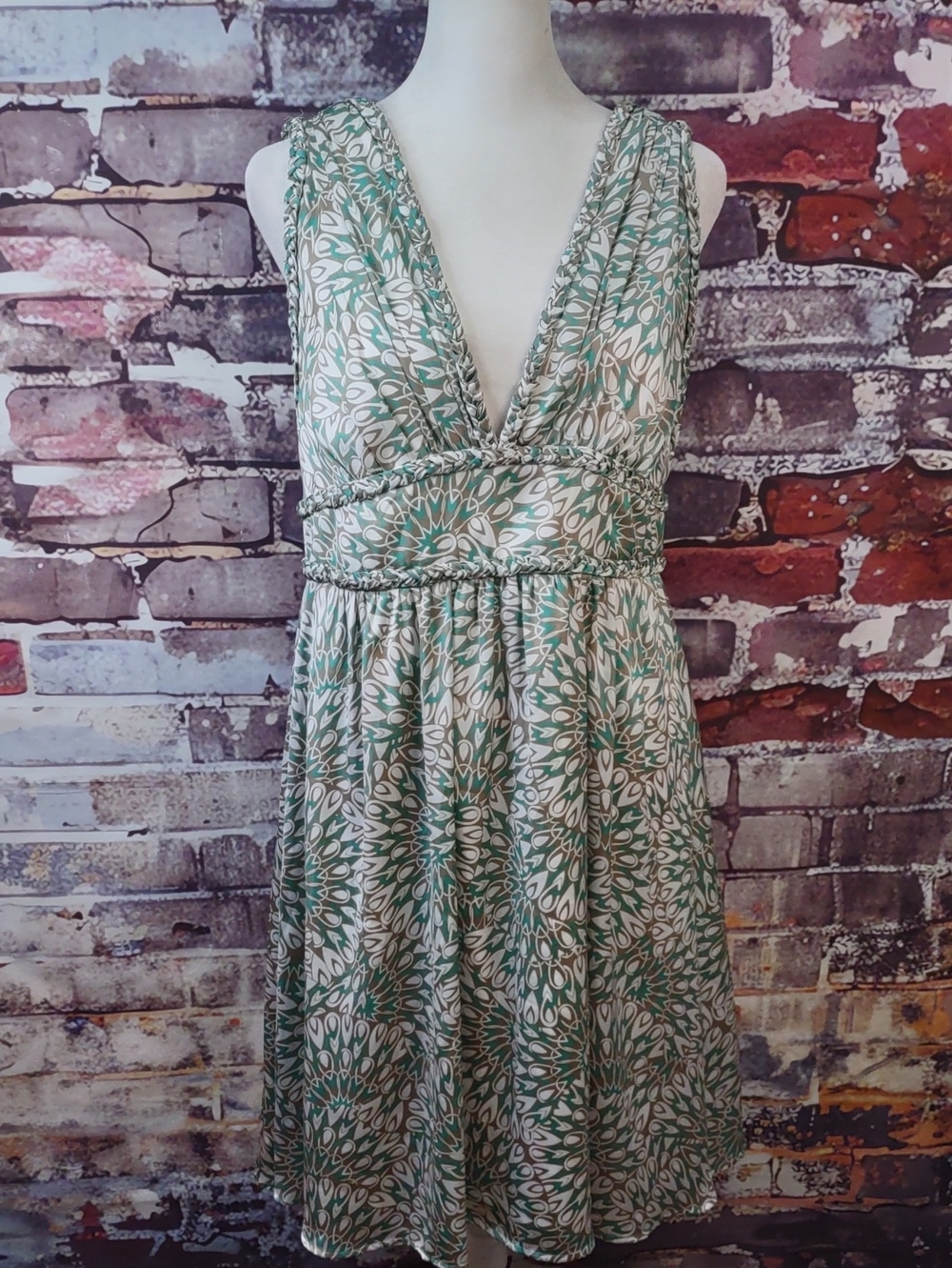 BCBGeneration Feather Print Dress